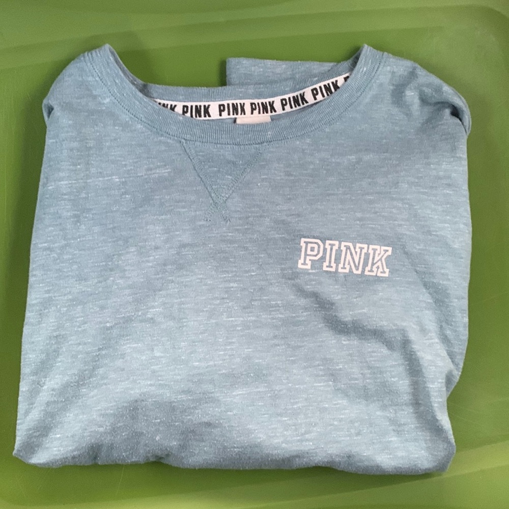 blue PINK shirt